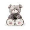 Kaloo Bear Soft Toy 38 Cm / 15'', Grey New