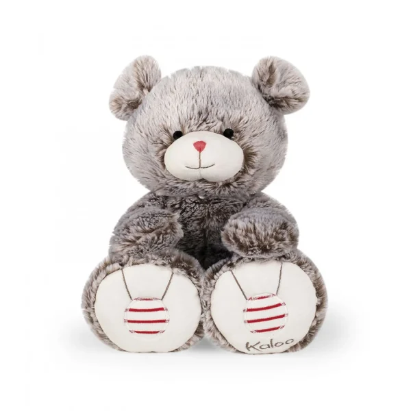 Kaloo Bear Soft Toy 38 Cm / 15'', Grey New