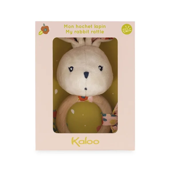 Kaloo Bunny Rattle Poppy Store