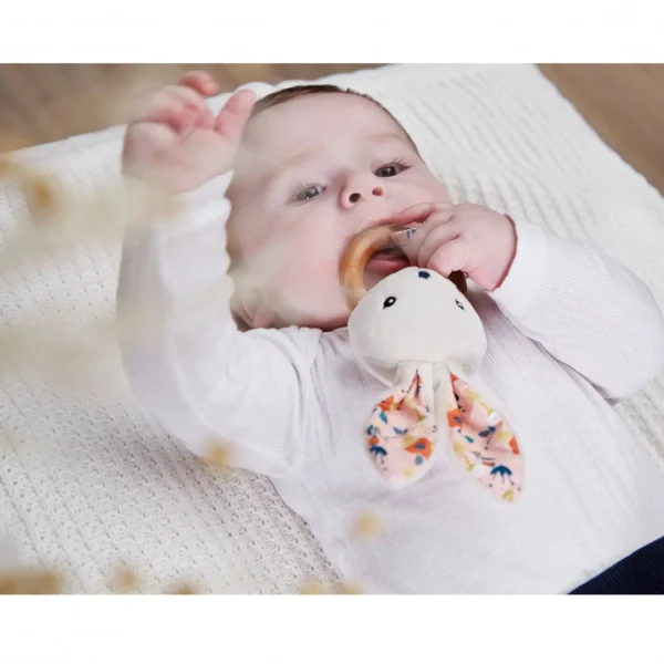 Kaloo Bunny Rattle Poppy Store