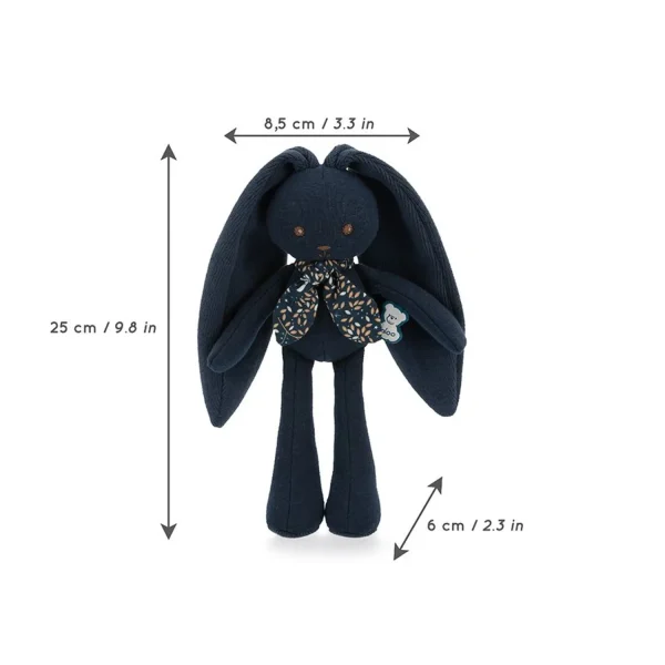Kaloo Doll Rabbit Midnight Blue 9.8 In Flash Sale