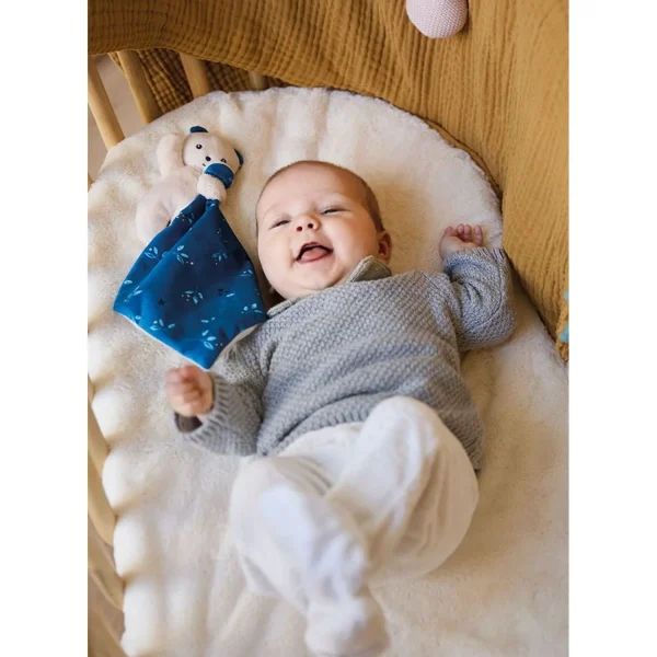 Kaloo Doudou Bear Carre Douceur Night-Owl Fashion