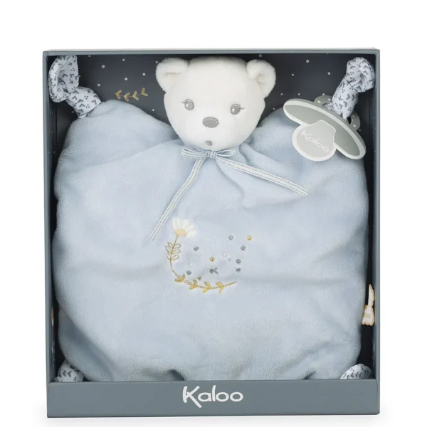 Kaloo Doudou Knots Bear Blue Sale