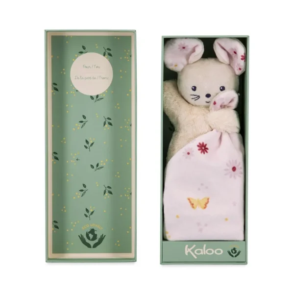 Kaloo Doudou Mouse Carre Douceur Aster Ladies Clearance