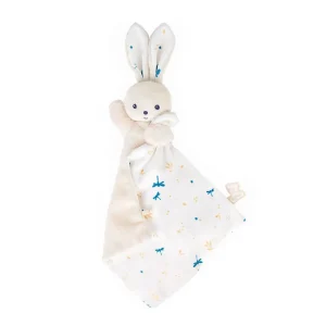 Kaloo Doudou Rabbit Carre Douceur White Delicate Flash Sale