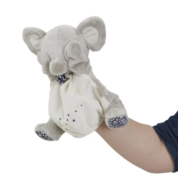 Kaloo Elephant Comforter Puppet Fashion