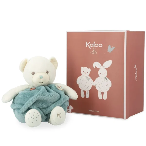 Kaloo Green Teddy Bear Bubble Of Love - 30 Cm (11.8 In) New