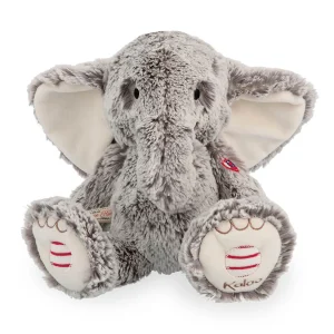 Kaloo Grey Prestige Musical Stuffed Elephant Noa Best