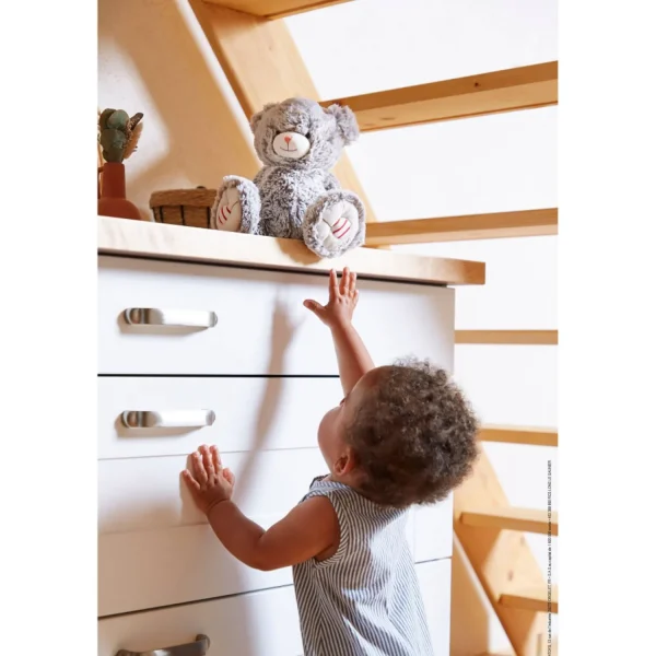 Kaloo Grey Prestige Musical Teddy Mae Flash Sale