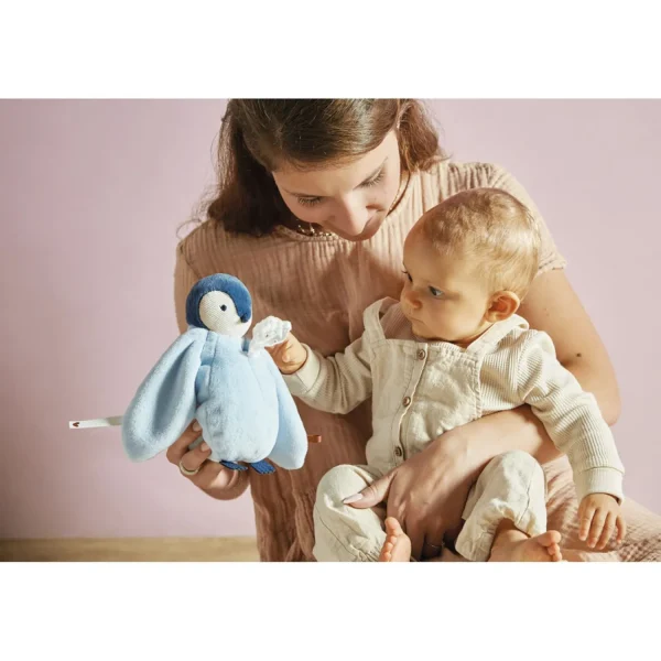Kaloo Kissing Plush Penguin Blue Outlet