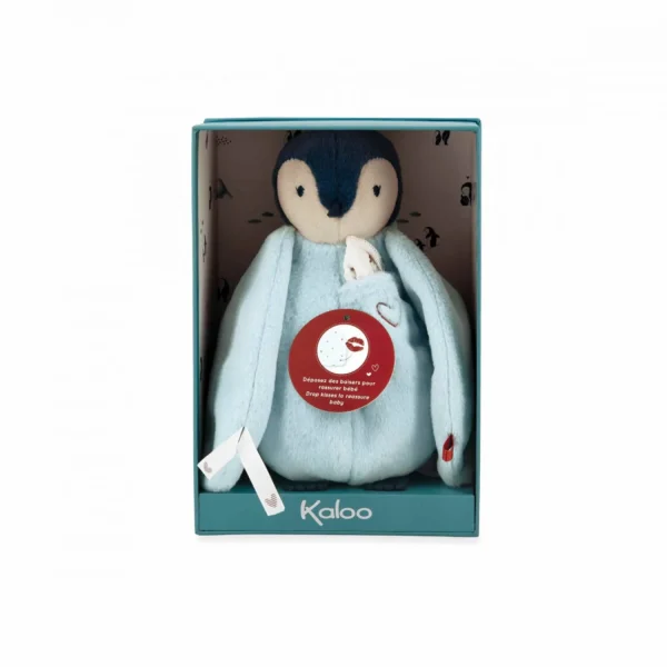 Kaloo Kissing Plush Penguin Blue Outlet
