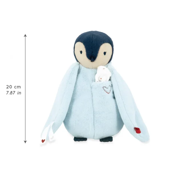 Kaloo Kissing Plush Penguin Blue Outlet