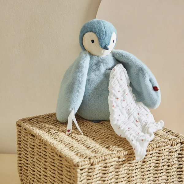 Kaloo Kissing Plush Penguin Green Fashion