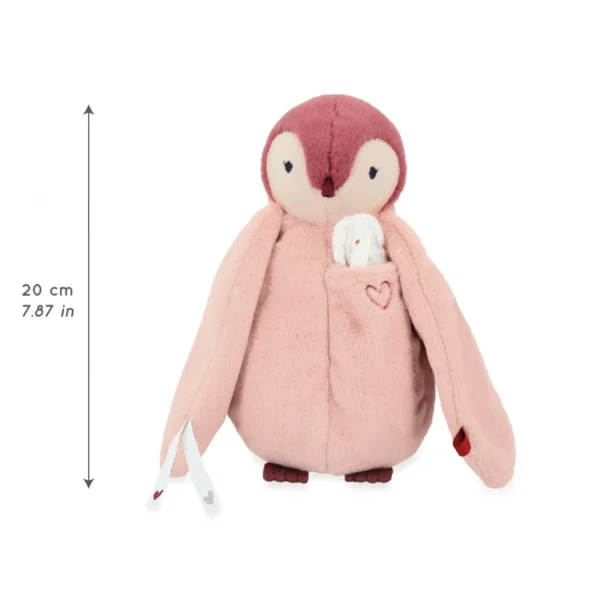 Kaloo Kissing Plush Penguin Pink Discount