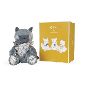 Kaloo Mummy Wolf Plush - Louise - 35 Cm (13.8 In) Flash Sale