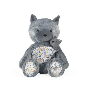 Kaloo Mummy Wolf Plush - Louise - 35 Cm (13.8 In) Flash Sale