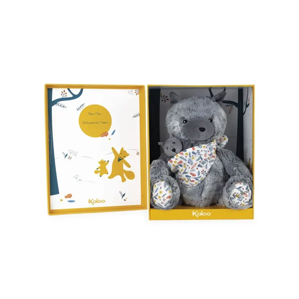 Kaloo Mummy Wolf Plush - Louise - 35 Cm (13.8 In) Flash Sale