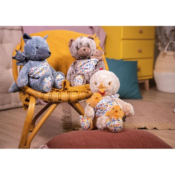 Kaloo Mummy Wolf Plush - Louise - 35 Cm (13.8 In) Flash Sale