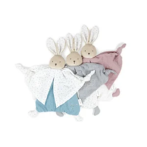 Kaloo Organic Cotton Blue Doudou Rabbit Hot