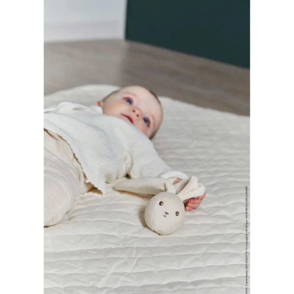Kaloo Rabbit Rattle Ball Cream Fashion