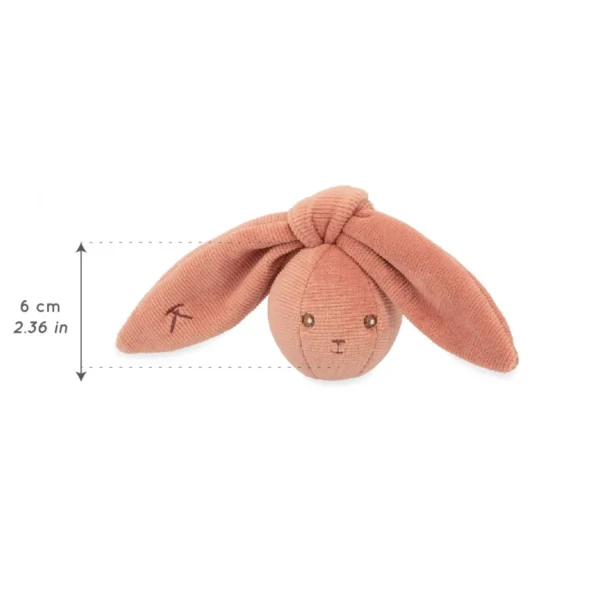 Kaloo Rabbit Rattle Ball Terracotta Sale