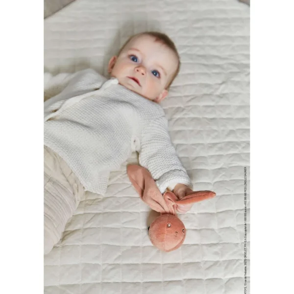 Kaloo Rabbit Rattle Ball Terracotta Sale