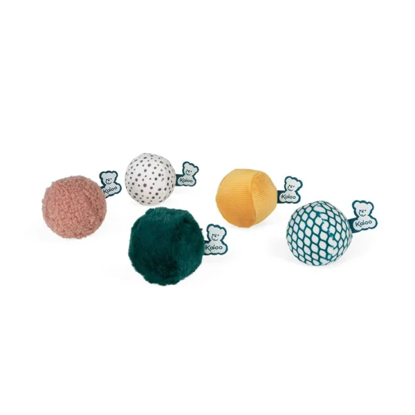 Kaloo Sensory Soft Balls Set For Baby (5 Pieces) Sale