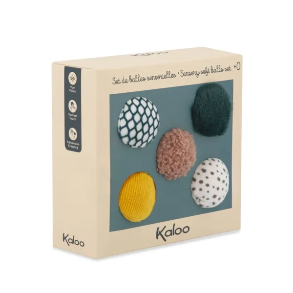 Kaloo Sensory Soft Balls Set For Baby (5 Pieces) Sale
